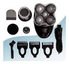 AFEITADORA ELECTRICA SHAVER PORTATIL USB CABEZA BARBA NARIZ