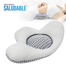 ALMOHADA DE SOPORTE LUMBAR BLANCA