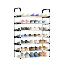 ZAPATERA ORGANIZADOR ESTANTE 5 NIVELES GRANDE NEGRO 24/C