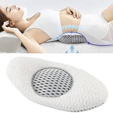 ALMOHADA DE SOPORTE LUMBAR BLANCA